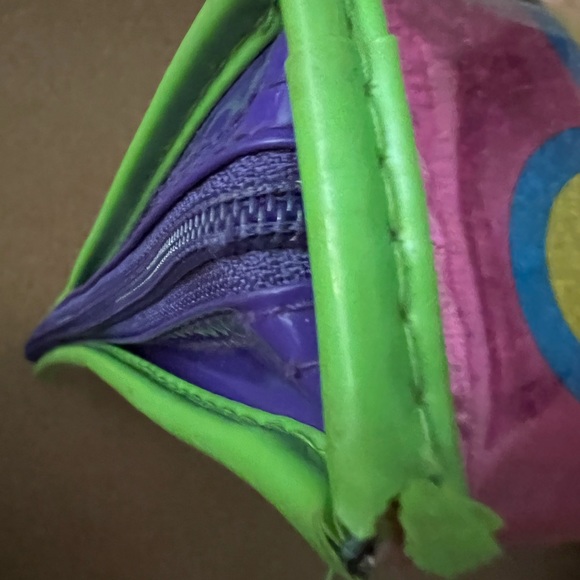 RARE HTF Lisa Frank smiley binder shiny - Picture 6 of 6